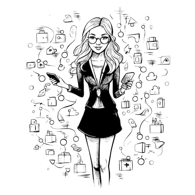 Influencer Promoting Products